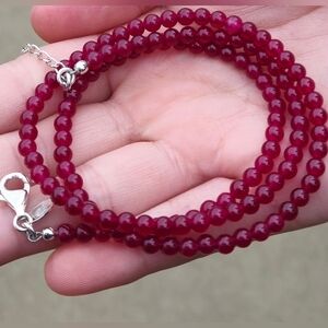 Nicky Butler Berry Quartzite NB Designer Bead Necklace 925 Sterling Silver NWT